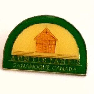 CUTE Auntie Jane's Gananoque Ontario PIN